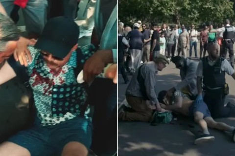 Pregador de rua fica ensanguentado após ser agredido em parque de Londres